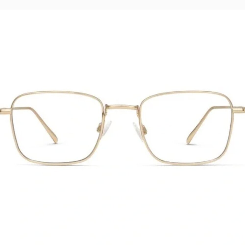 Brand New Warby Parker Joaquin Eyeglasses in Polished gold